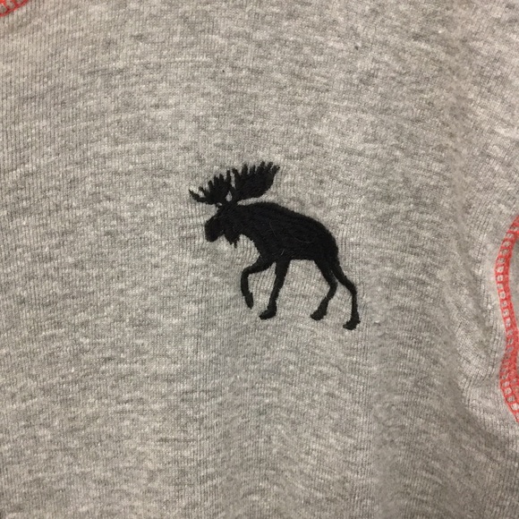 Grey moose onesie pj - Picture 4 of 6